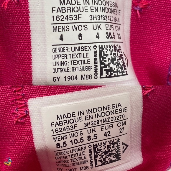 NEW Converse All Star Chuck Taylor Purple - Picture 8 of 9